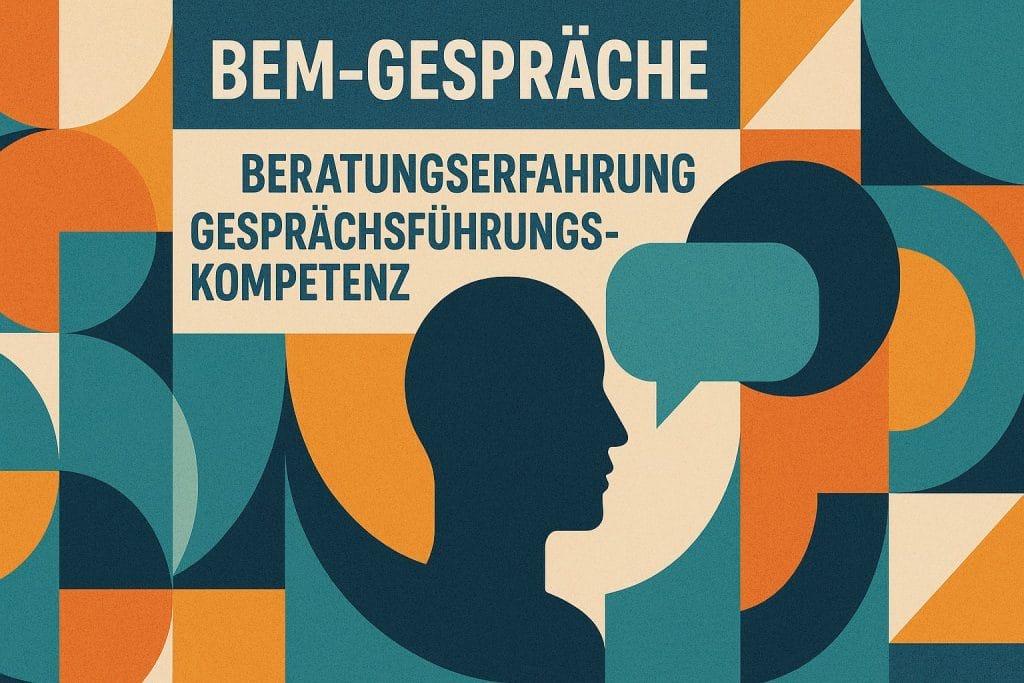 Grafik über BEM-Gespräche und Gesprächsführung.